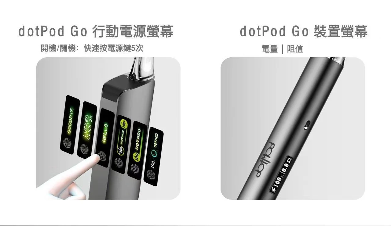 佩特里DOTMOD DOTMOD GO KIT電子煙主機·煙彈空倉:圖片 2